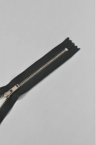 ZIP042  1號拉鏈  銀色拉鏈  白銅牙密尾拉鏈  單頭金屬拉鏈  不設單獨拉鍊訂購 細節-1